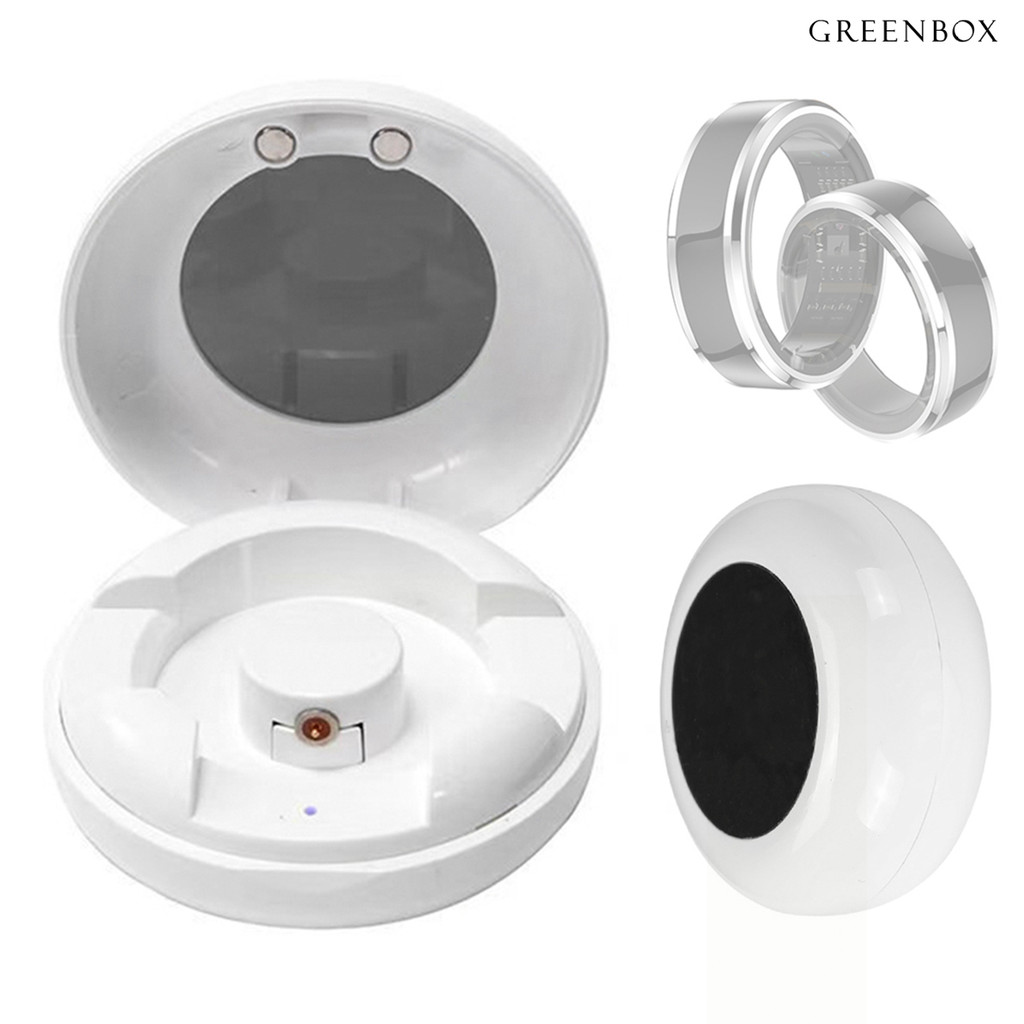 Greenbox สมาร์ทสร้อยข้อมือ Charger Fast Charging ป้องกันแรงดันไฟฟ้าเกินขนาดกะทัดรัดแบบพกพาสมาร์ทแหวน