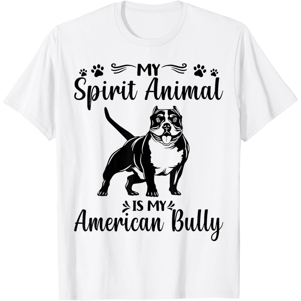 Bully Xl Pitbull Mom My Spirit Animal Is My Bully เสื้อยืด Unisex