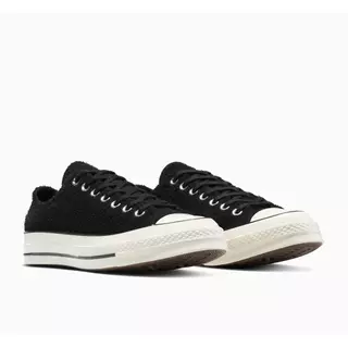 CONVERSE รองเท้า CHUCK 70 SUEDE+ OX BLACK ผู้ชาย A14662CM_H5BKXX