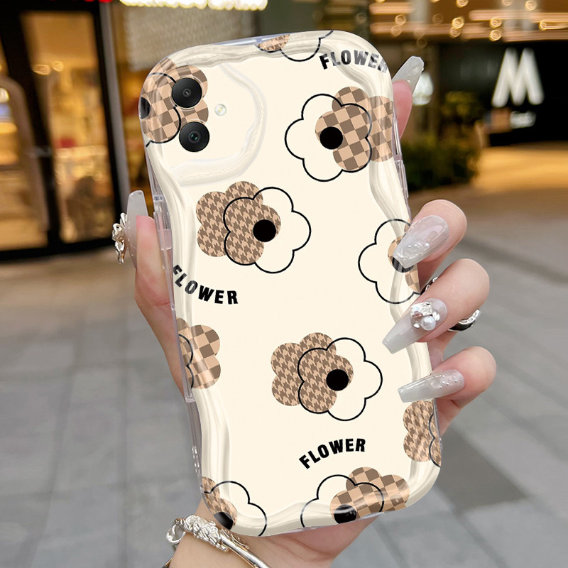 เคส Samsung A06 4G A06 5G A05 M05 F05 เคสใส การ์ตูนดอกไม้น้อยน่ารัก