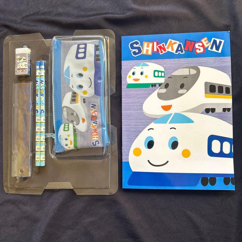 【Direct from Japan】ชุดเครื่องเขียนชินคันเซ็น Sanrio SHINKANSE￼N (5 ชิ้น)【Japan Exclusive】
