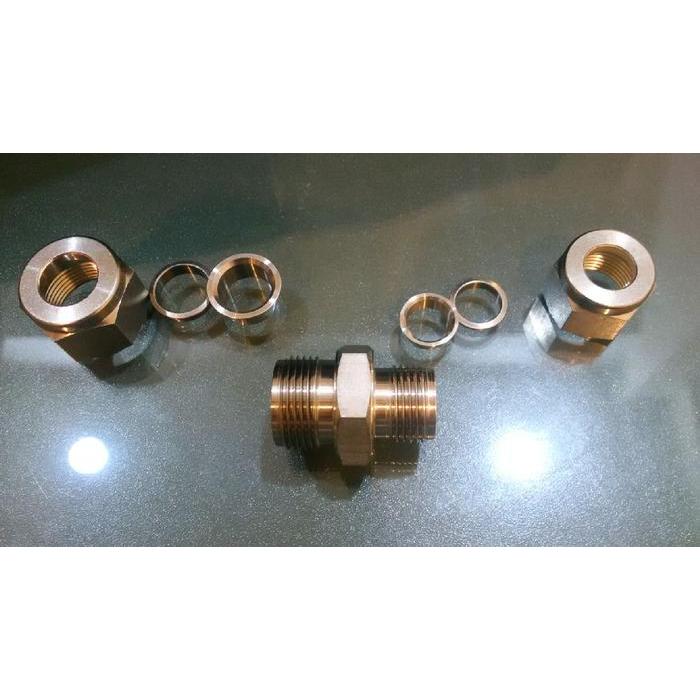 Vcju- Union ลด Ss 316 Od 1/4" X 1/8" Od Fujikin Ex Japan