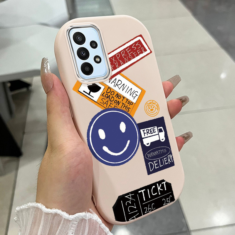 เคส ใช้ได้กับ Samsung A23 4G A23 5G เคสการ์ตูนสร้างสรรค์