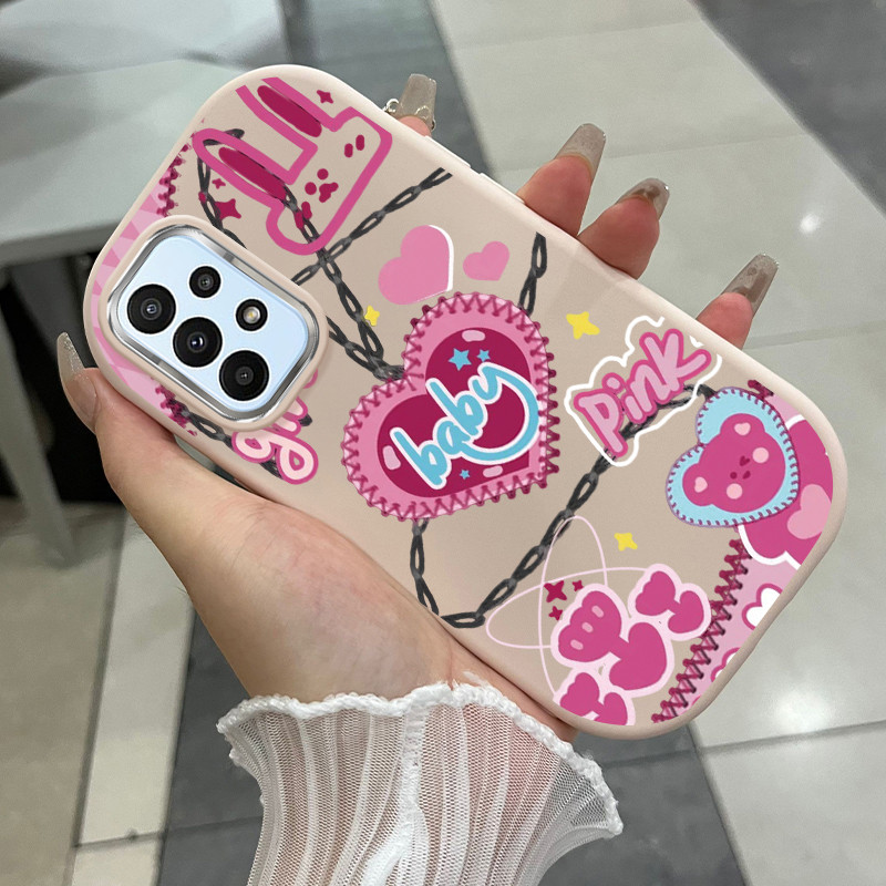 เคส ใช้ได้กับ Samsung A23 4G A23 5G เคสแฟชั่นการ์ตูน