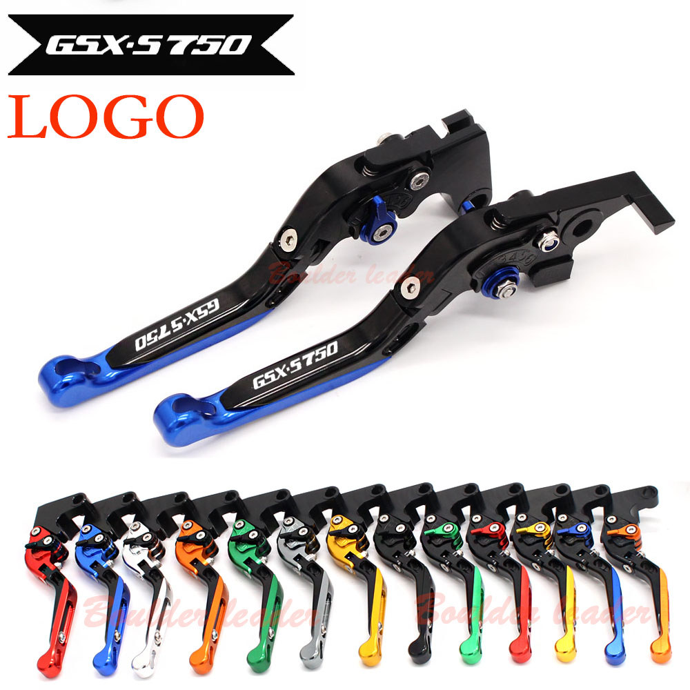 สําหรับ SUZUKI GSX-S750/S750 GSX-S 750 GSXS750 2011-2016 2017 รถจักรยานยนต์พับคลัทช์เบรค 13 สี