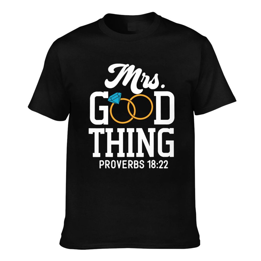 เสื้อยืดลําลอง นาง Good Thing Christian Vintage Tshirt For Man Clothes