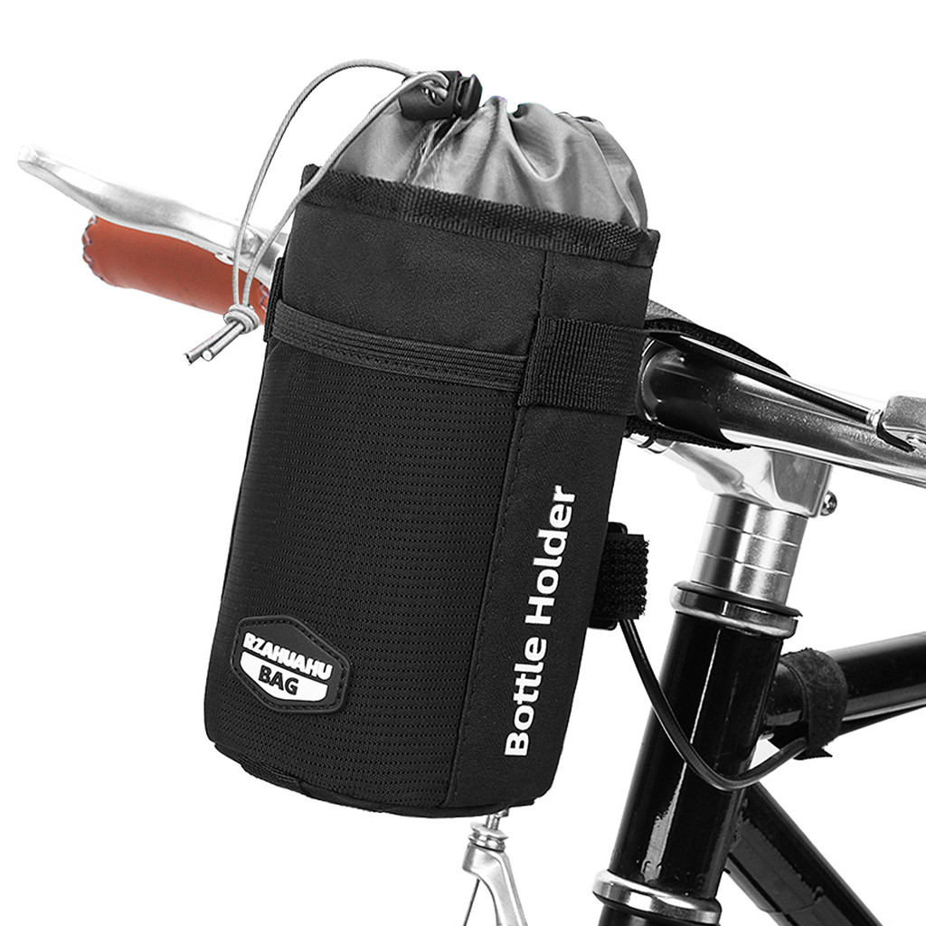 ขวดน้ําจักรยานผู้ถือกระเป๋าฉนวนจักรยานHandlebarเครื่องดื่ม/Beverage Storage Cooler PannierสําหรับM