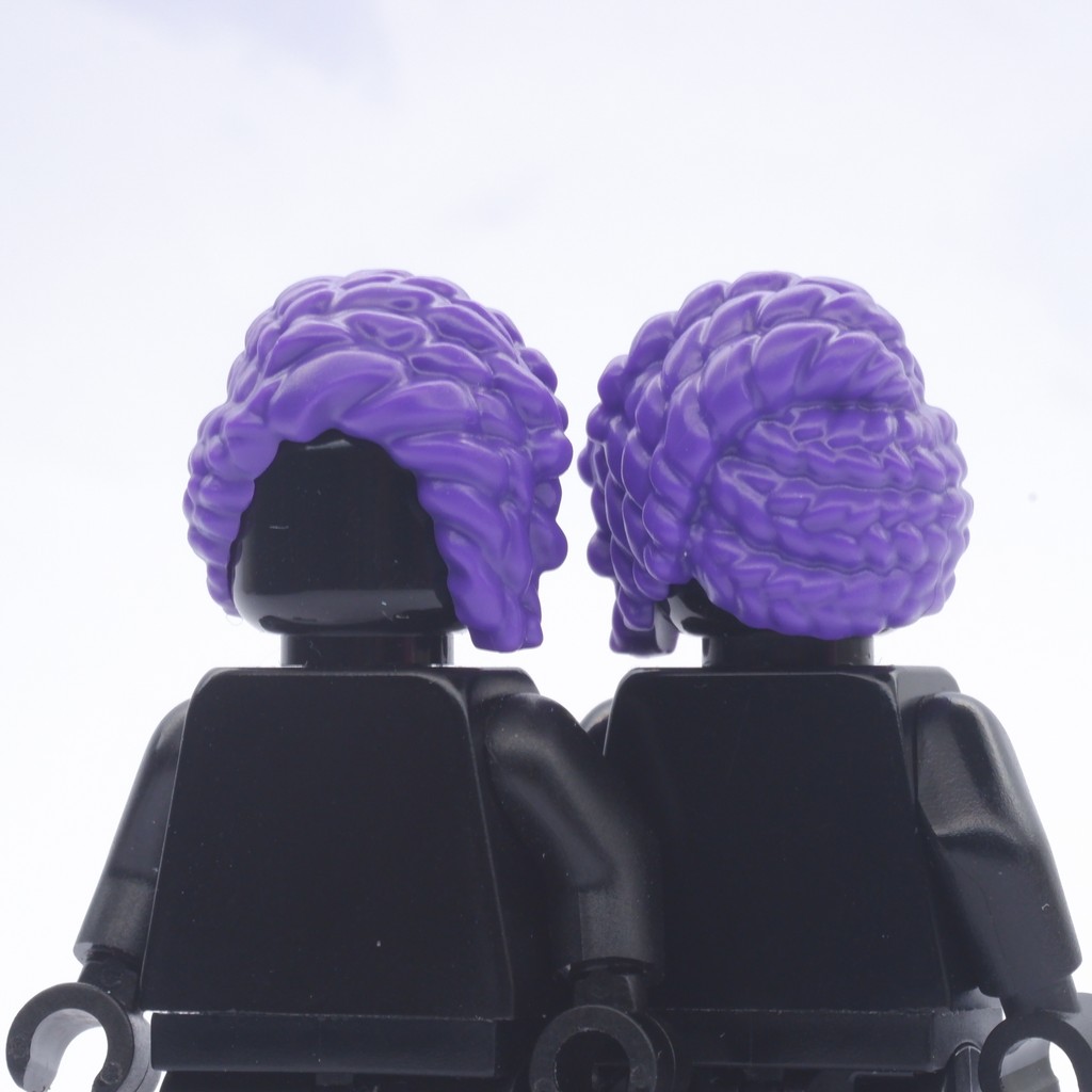Ploybrick |instock| Dark Purple Coiled Swept Hair ผม | ราคา/ชิ้น