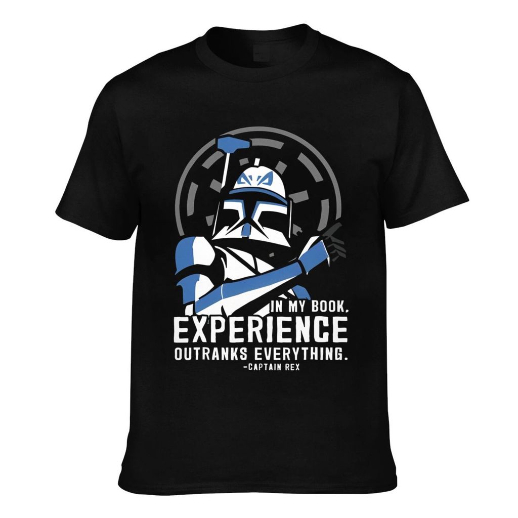 Summer Cool Tee Clone Wars Captain Rex Experience Good Quality Mens Tshirt