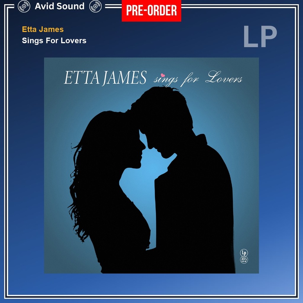 Pre-Order แผ่นเสียง Etta James Sings For Lovers ใหม่ ซีล Etta James Vinyl LP
