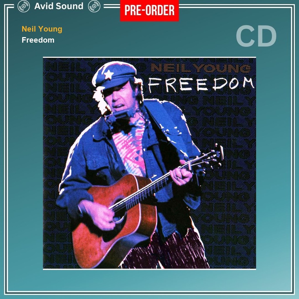 Pre-Order CD แผ่นซีดี Neil Young Freedom ใหม่ ซีล Neil Young CD