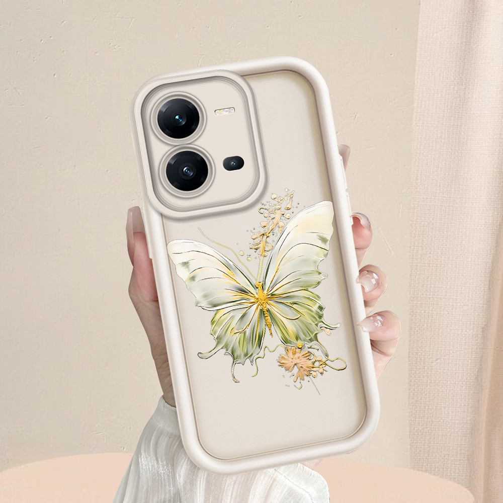 HP เคสโทรศัพท์สําหรับ VIVO V25 V25E 5G กรณีการ์ตูน Kesing ป้องกันเลนส์ TY S2-1442