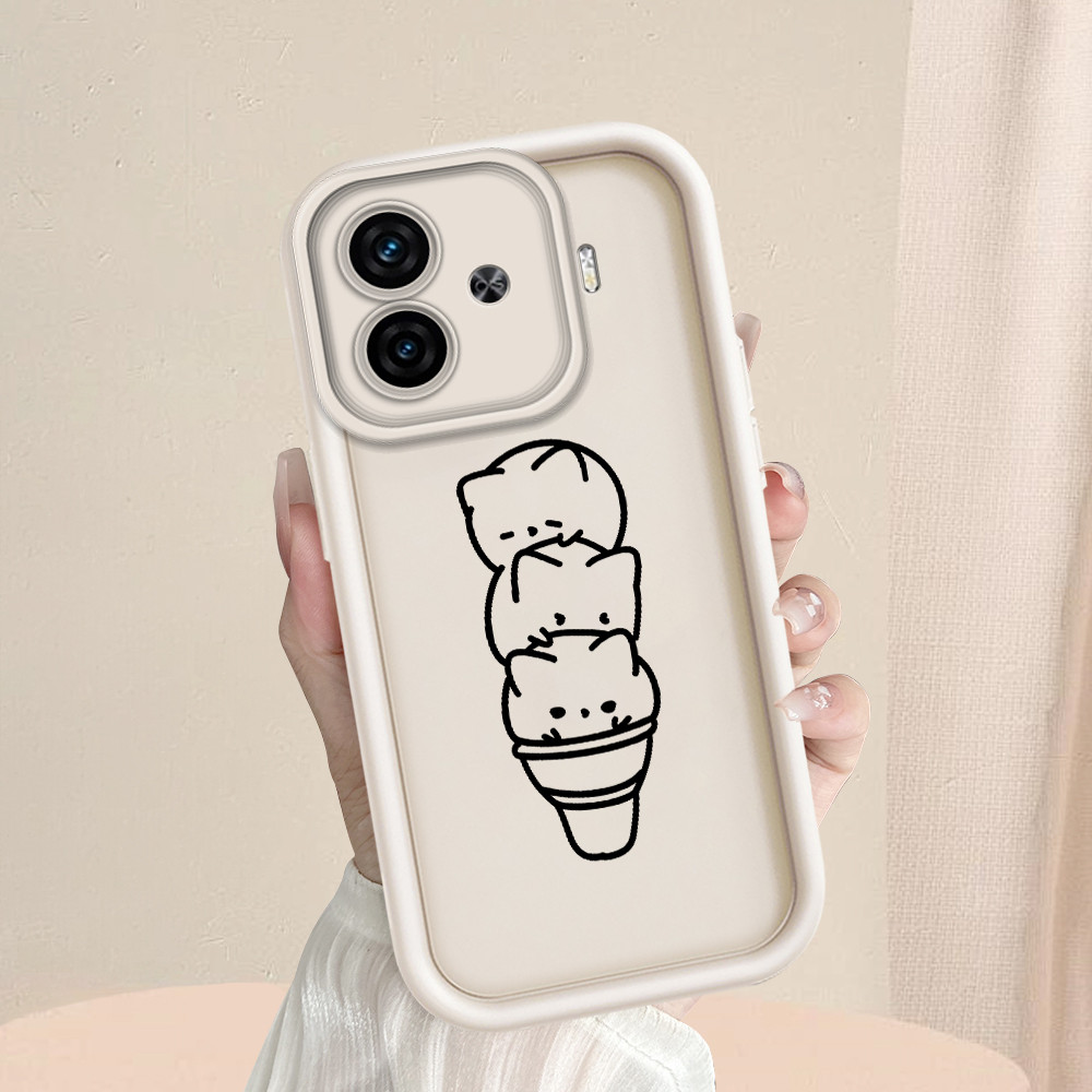 HP เคสโทรศัพท์สําหรับ VIVO iQOO Z9 5G กรณีการ์ตูน Kesing ป้องกันเลนส์ TY S2-1967