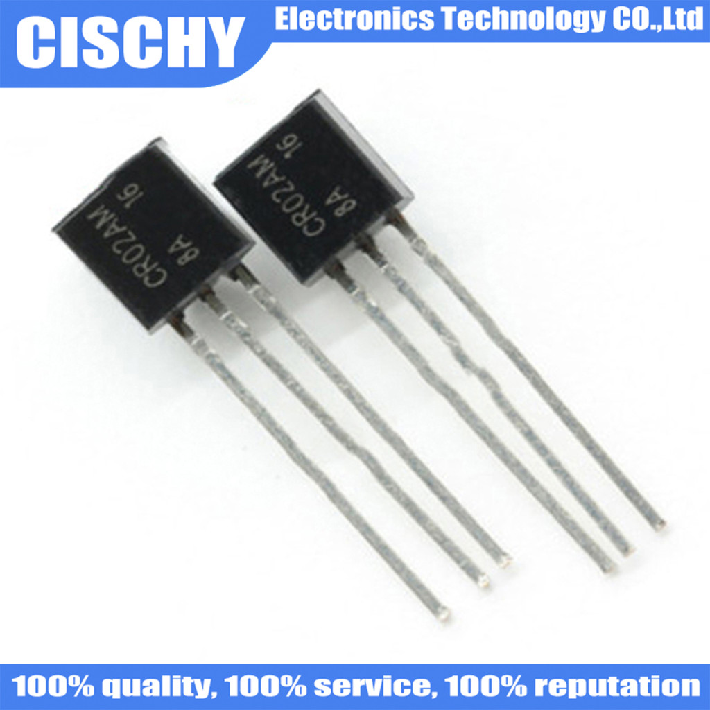 10 ชิ้น/ล็อต CR02AM-8A CR02AM8 TO-92 CR02AM-8 CR02AM TO92 CR02A ในสต็อก