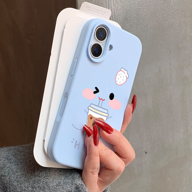 Emoji สตรอเบอร์รี่น่ารัก [Funnypaintingcase] Casing Hp Infinix Smart 20 Hot 60 Pro Plus 60I 20 Nfc 2