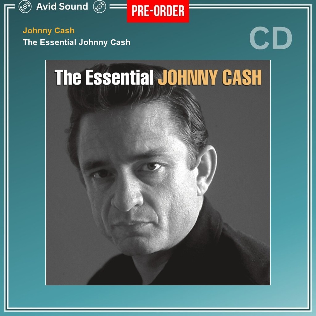 Pre-Order CD แผ่นซีดี Johnny Cash The Essential Johnny Cash ใหม่ ซีล Johnny Cash CD