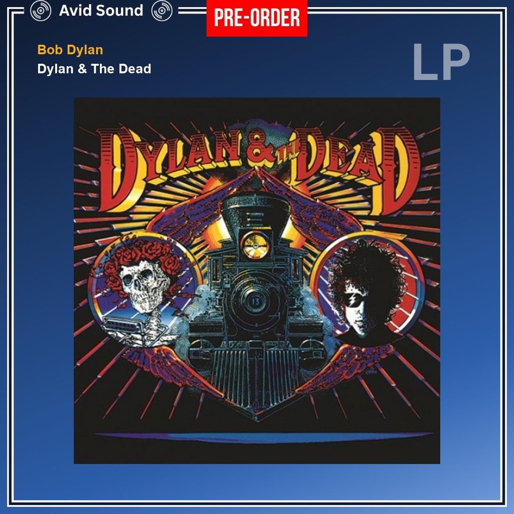 Pre-Order แผ่นเสียง Bob Dylan Dylan & The Dead ใหม่ ซีล Bob Dylan Vinyl LP