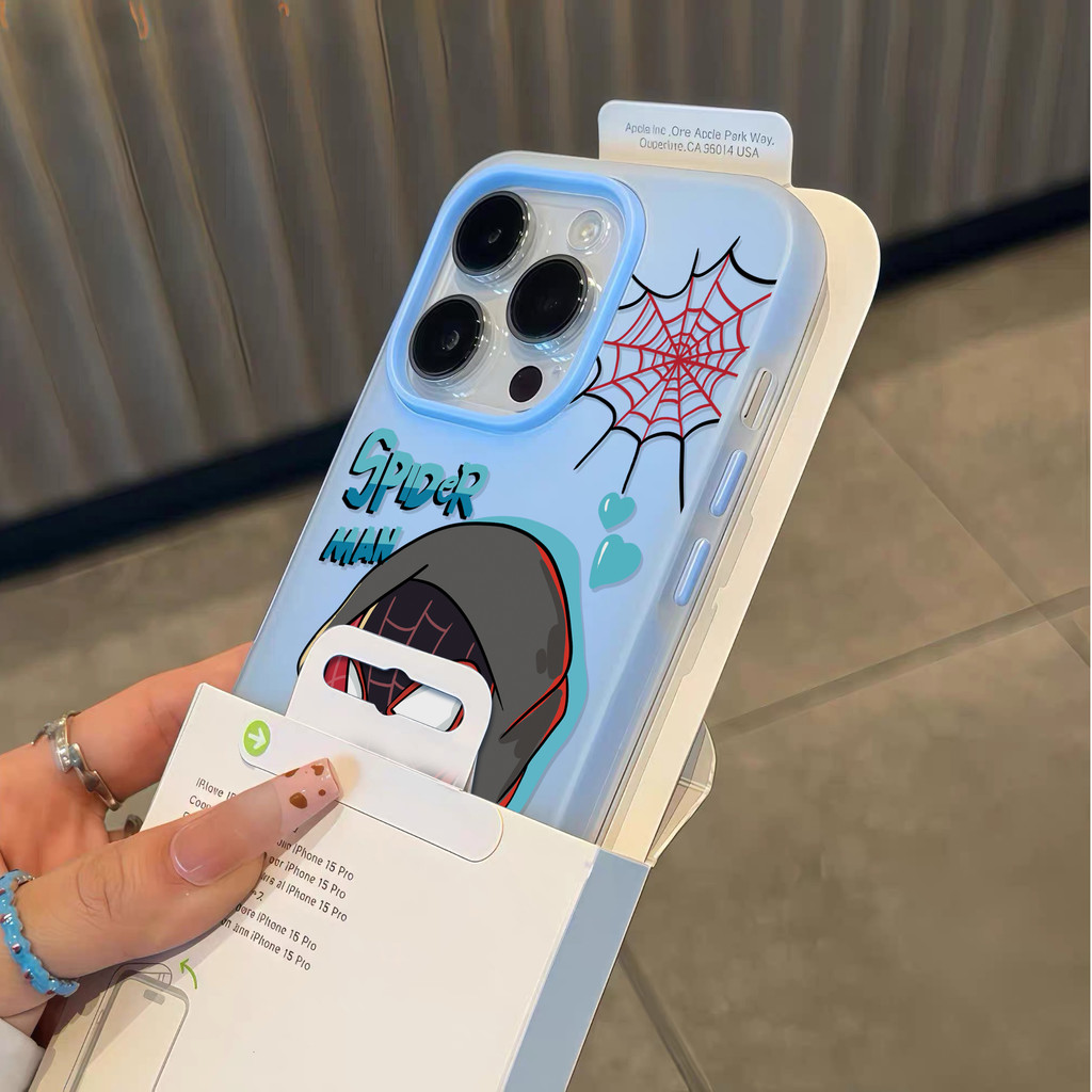 GANTUNGAN HP Cool [Monte Case] Spiderman Case Vivo Y05 Y11D Y500 V70 Fe V60 Lite Z10R T5 Y29 5G Y400