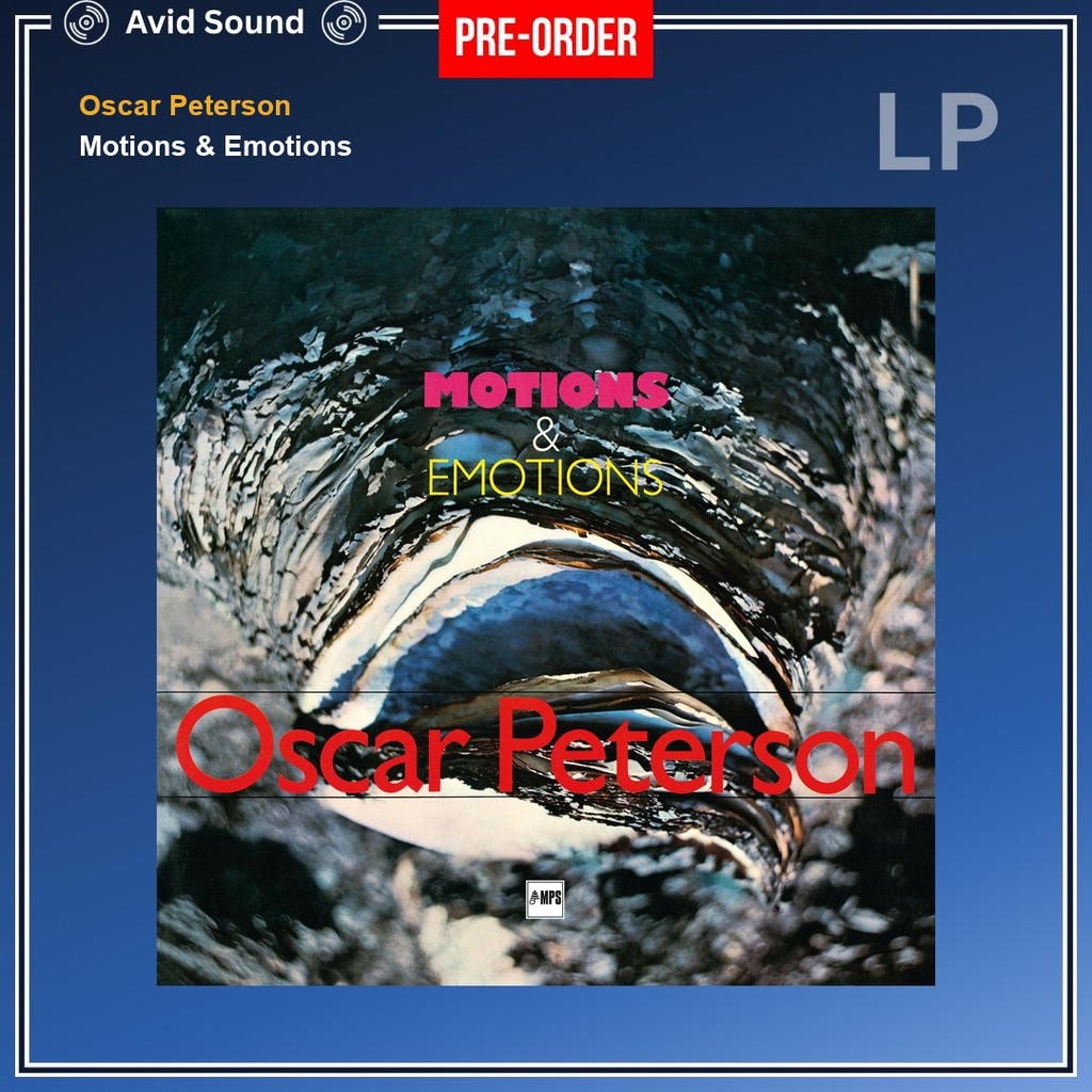 Pre-Order แผ่นเสียง Oscar Peterson Motions & Emotions ใหม่ ซีล Oscar Peterson Vinyl LP