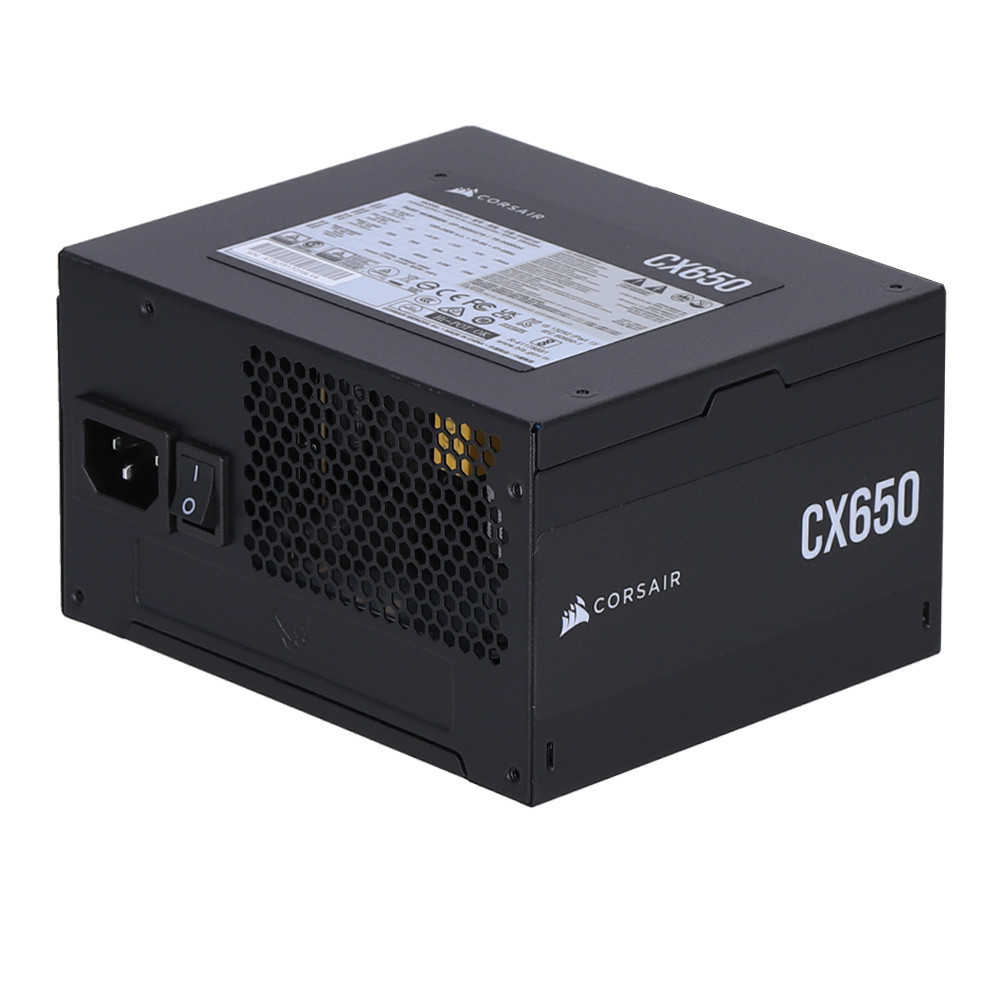 POWER SUPPLY (อุปกรณ์จ่ายไฟ) CORSAIR CX650 - 650W 80 PLUS BRONZE BLACK ATX (CP-9020278-NA) +++