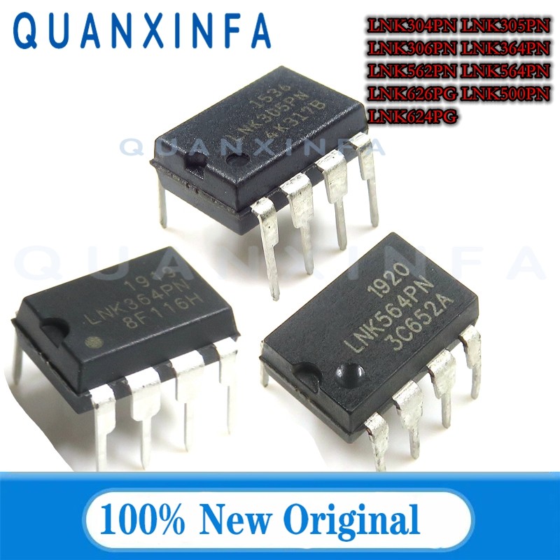 10PCS LNK304PN LNK305PN LNK306PN LNK364PN LNK562PN LNK564PN LNK626PG DIP Power manage IC