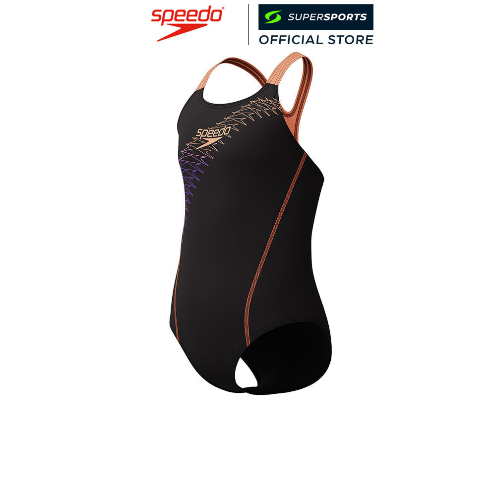 SPEEDO Medley Logo Medalist ชุดว่ายน้ำเด็กผู้หญิง