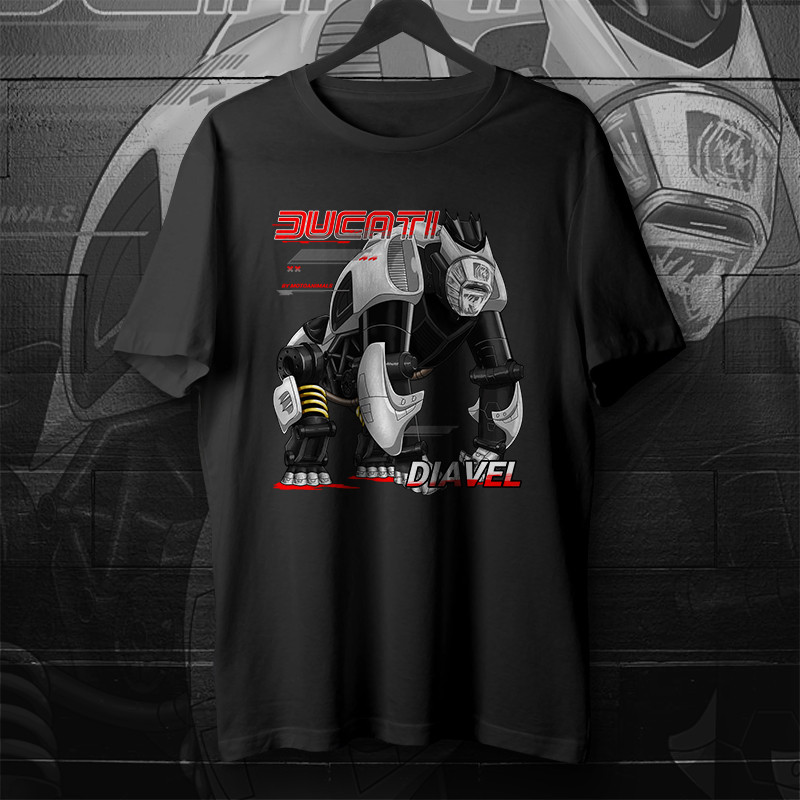 เสื้อยืด Ducati Diavel