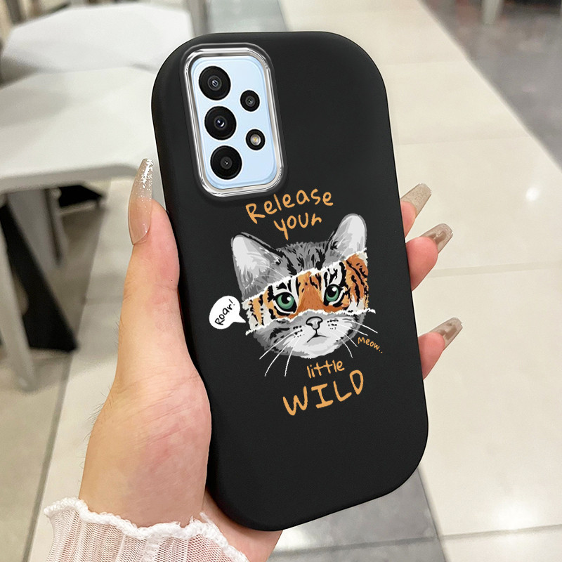 เคส ใช้ได้กับ Samsung A23 4G A23 5G เคสการ์ตูนสัตว์