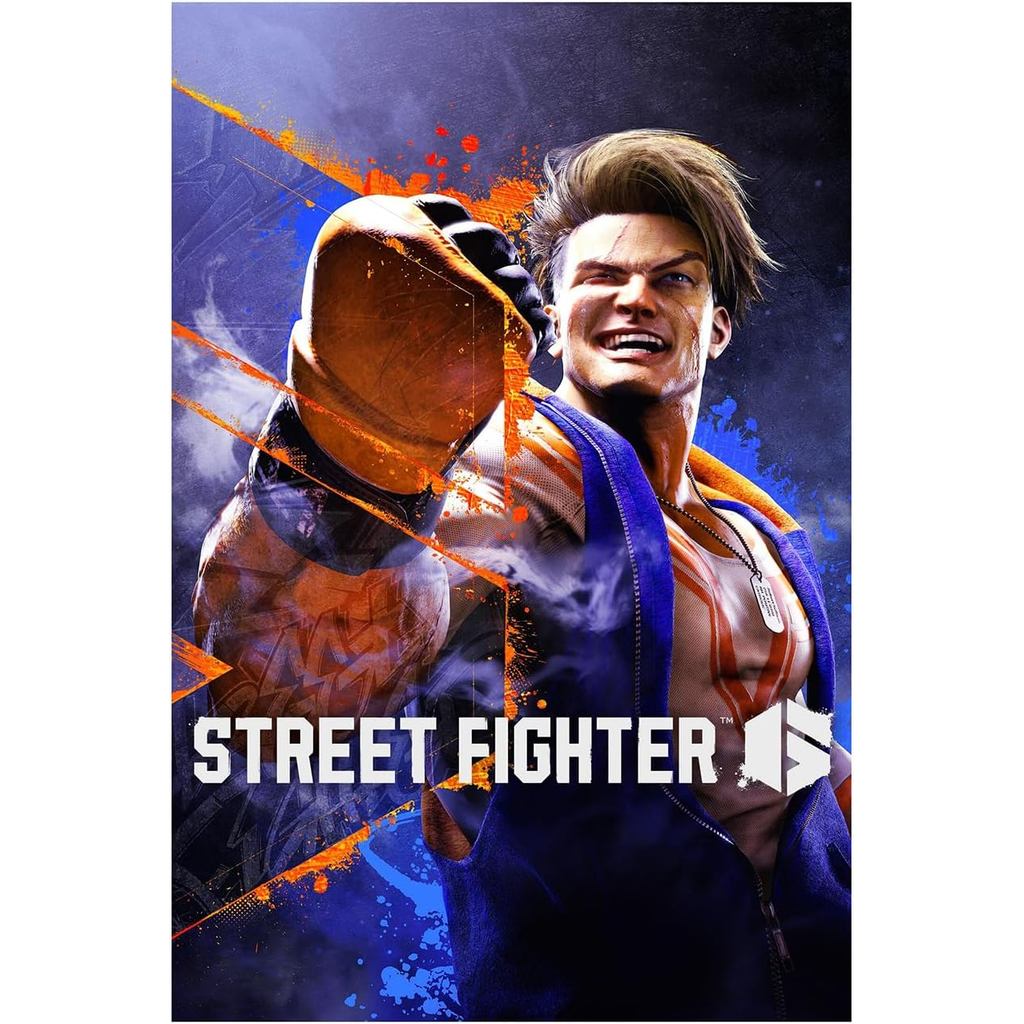 Sf6 โปสเตอร์ Street Fighter 6 โปสเตอร์พิมพ์ตกแต่งห้องนอนผ้าไหมผ้าใบสําหรับ Wall Art พิมพ์ตกแต่งบ้าน 