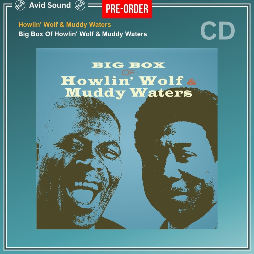 Pre-Order CD แผ่นซีดี Howlin' Wolf & Muddy Waters Big Box Of Howlin' Wolf & Muddy Waters Howlin' Wol