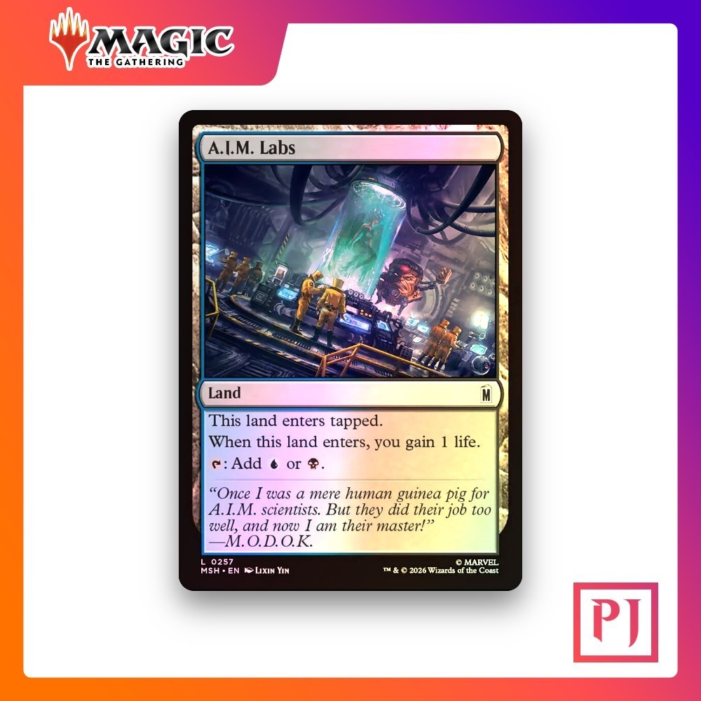 [MTG] A.I.M. Labs (#257) [MSH] [LAND] [COMMON] | Magic the Gathering