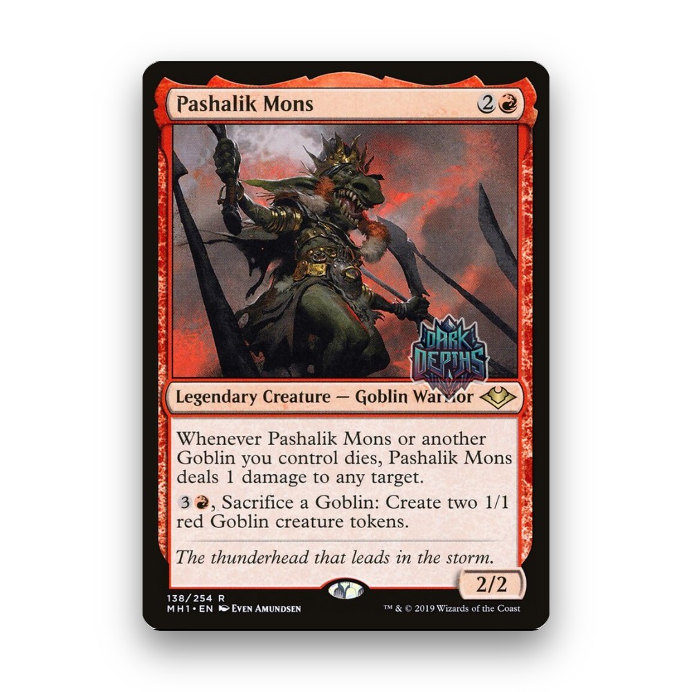 [MTG] Pashalik Mons (#138) [MH1] [RED] [RARE] | Magic the Gathering