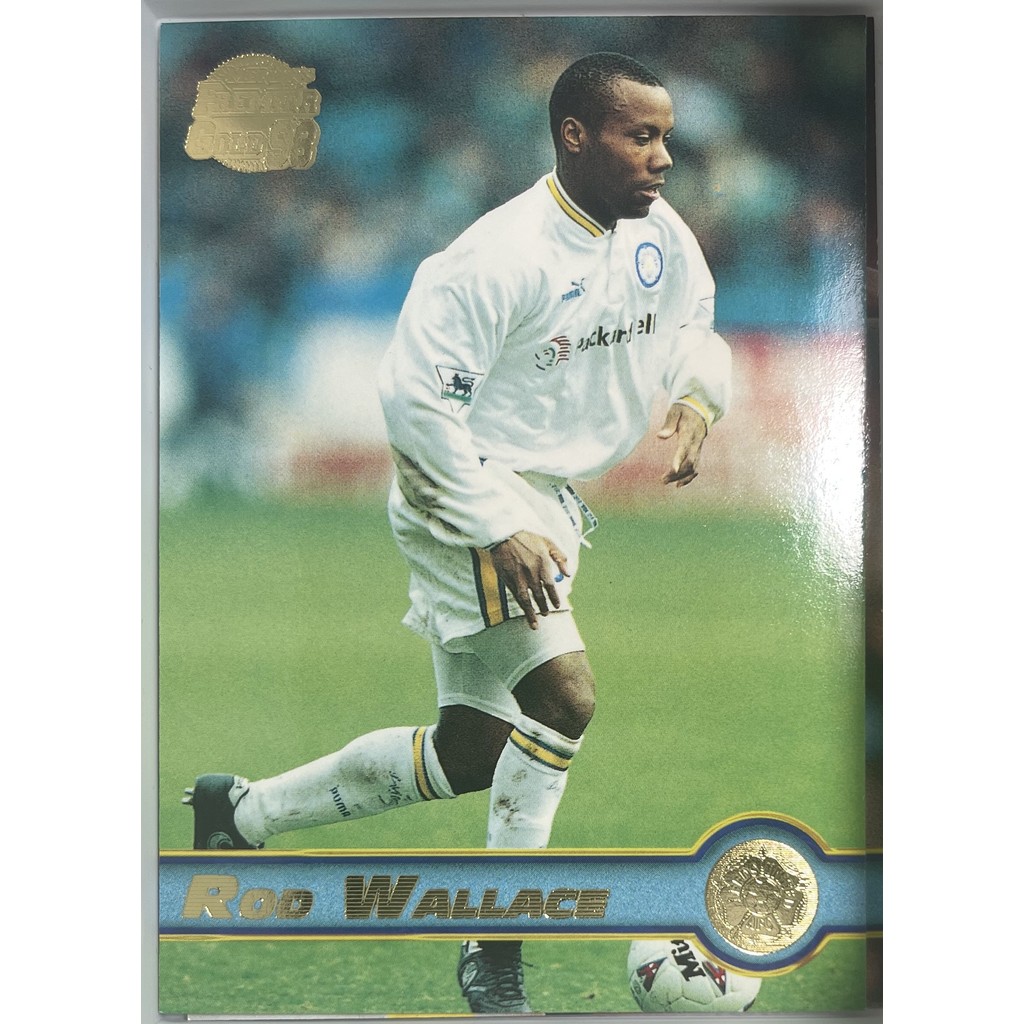 Merlin Premier Gold 98 - Leeds United Cards - 82 - Rod Wallace