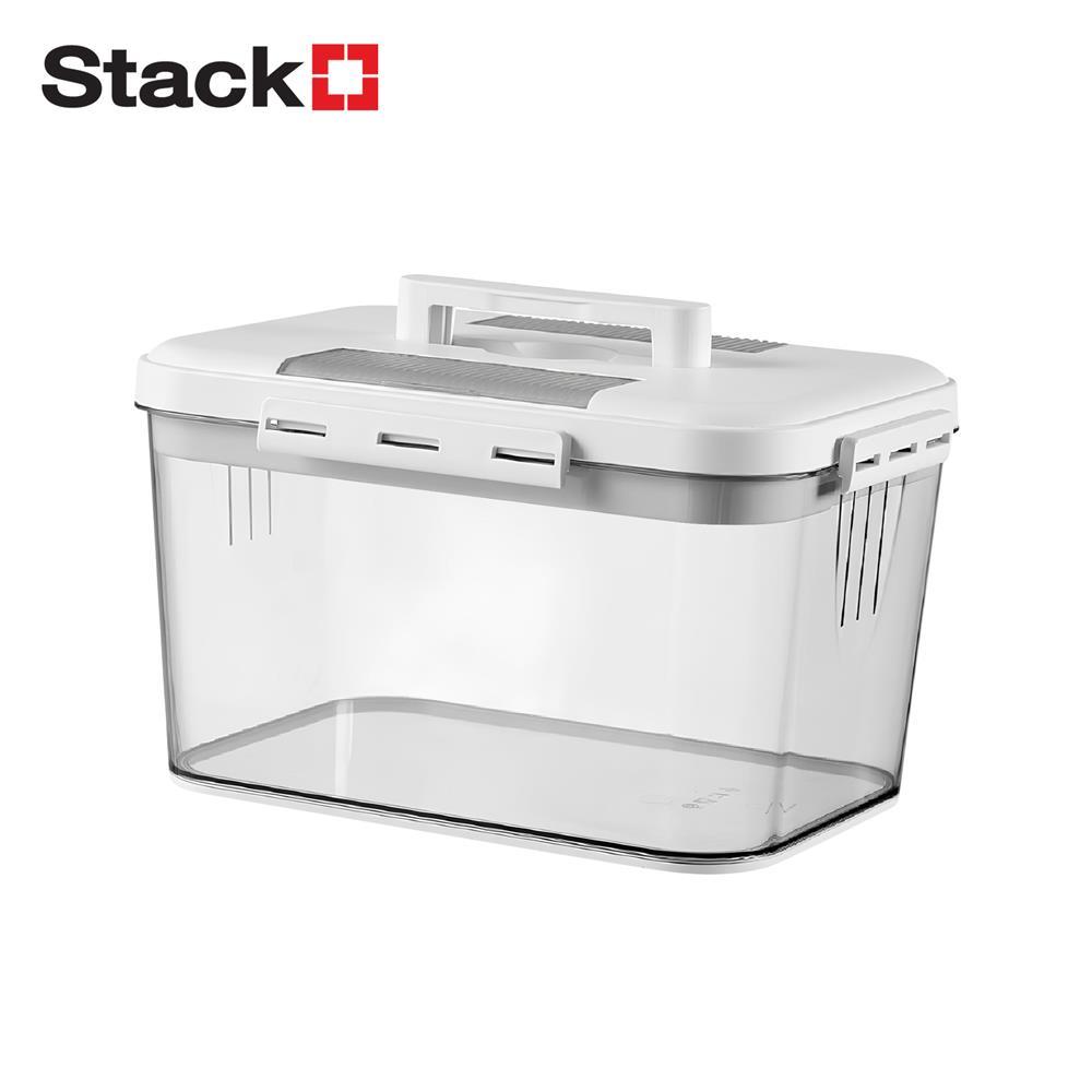 STACKO กล่องหูหิ้ว MEDICAL SIZE S 28X20.5X16 ซม. สีใส จัดส่งโดย HomePro