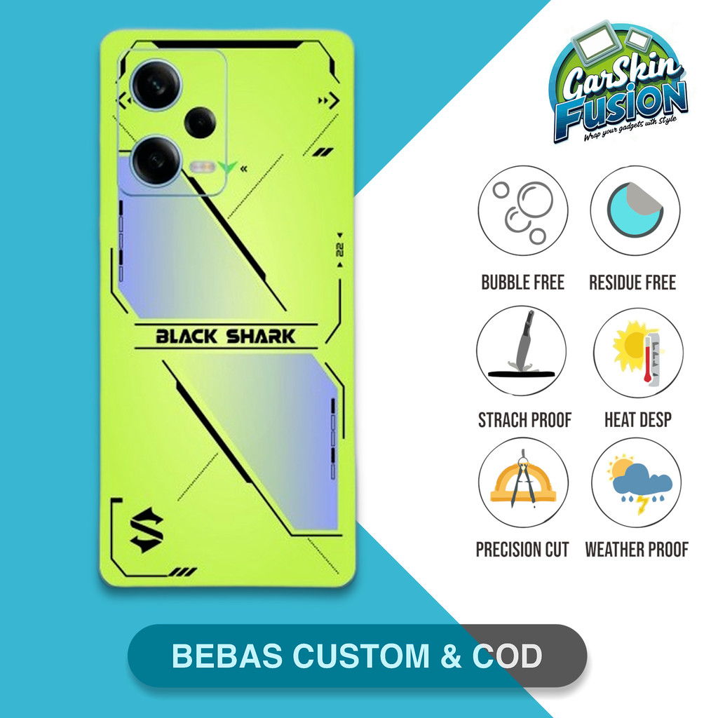 Garskin Skin Redmi Note 12 Pro 5G BS 5 RS เคสป้องกันรอยขีดข่วน | By Fusion Code - aqd