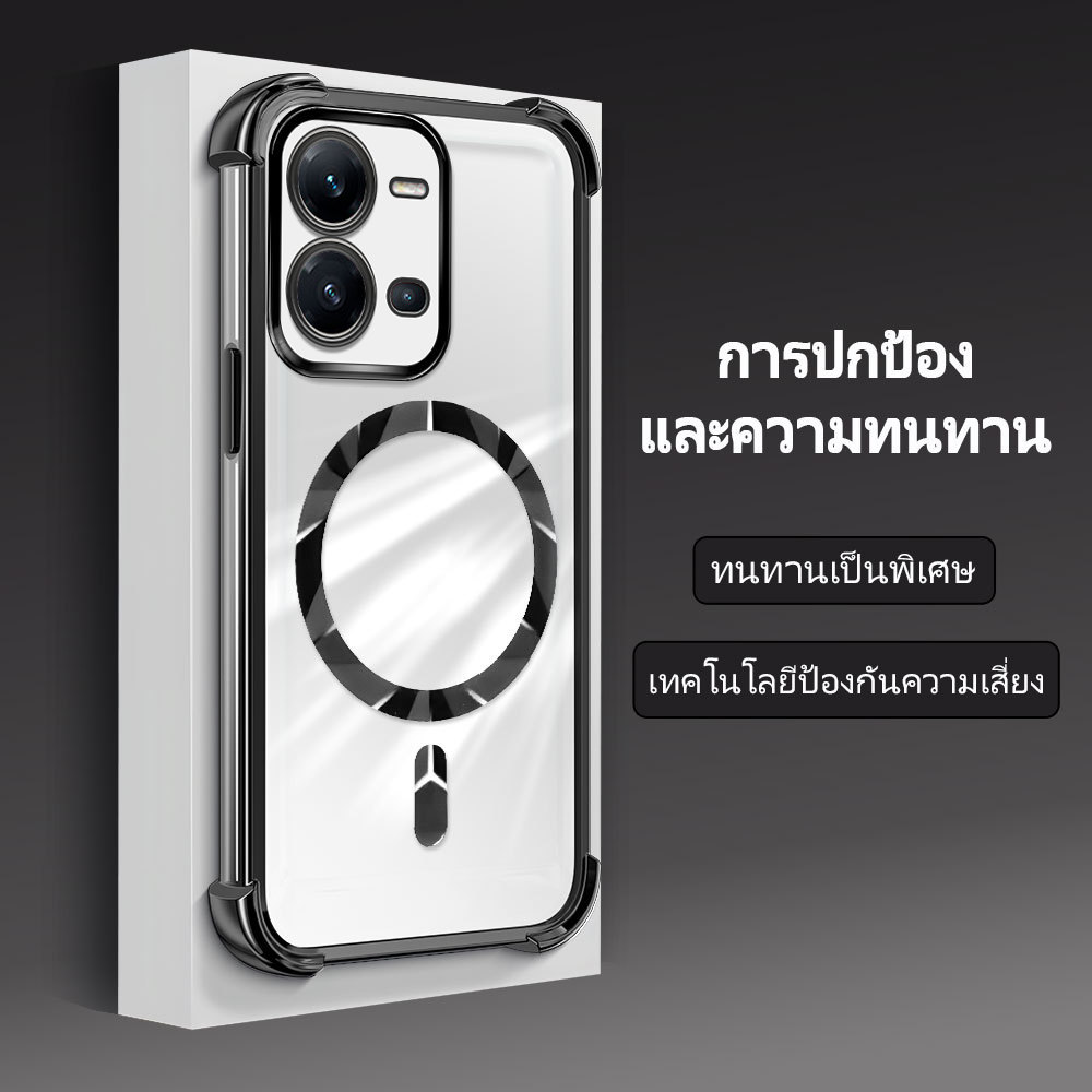 กันกระแทก เคส For VIVO V25 V25E 5G เคสโทรศัพท์ เคสนิ่ม เคสกันกระแทก Soft TPU FS 2149