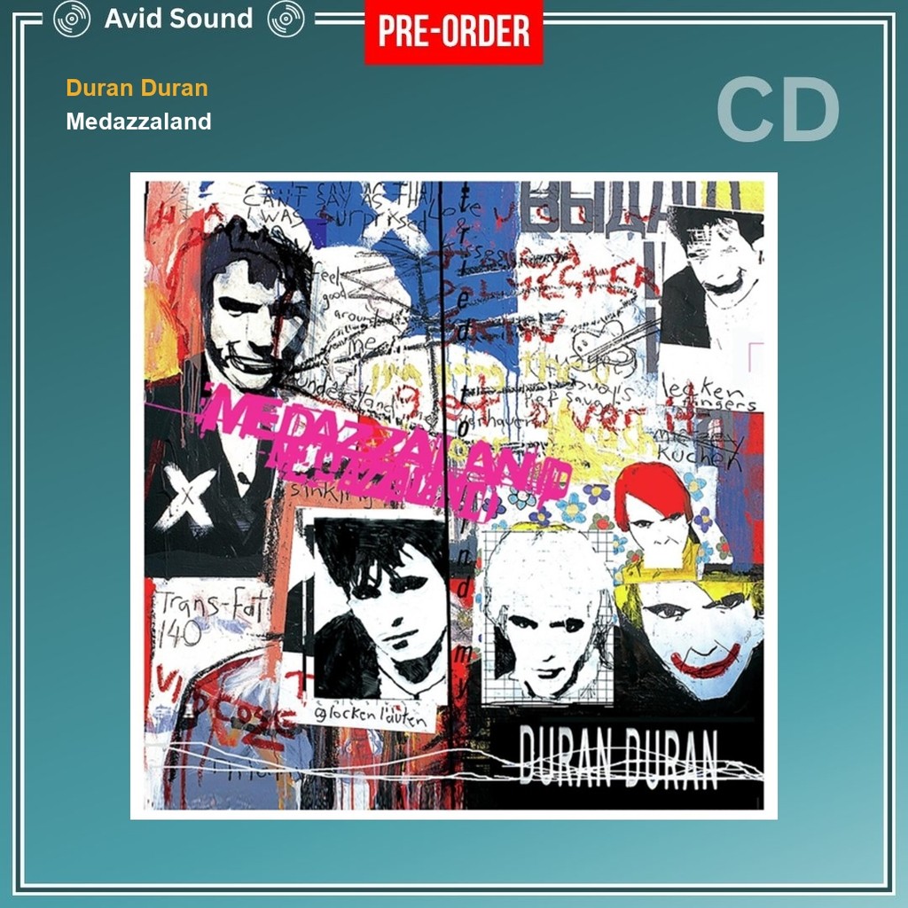 Pre-Order CD แผ่นซีดี Duran Duran Medazzaland ใหม่ ซีล Duran Duran CD