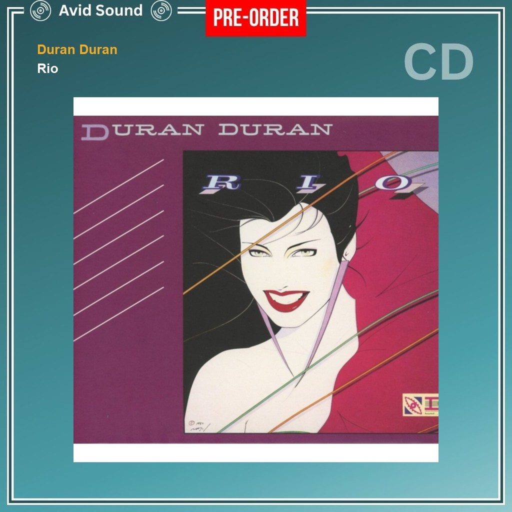 Pre-Order CD แผ่นซีดี Duran Duran Rio ใหม่ ซีล Duran Duran CD