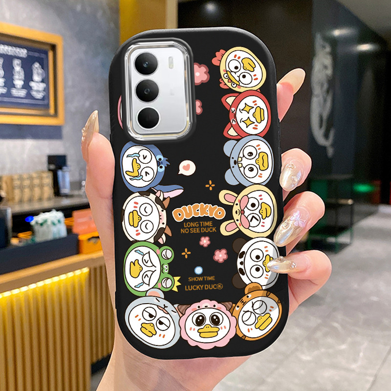 เคสสำหรับ Realme C71 เคสโทรศัพท์เป็ดแมวซิลิโคนซอฟต์เชลล์