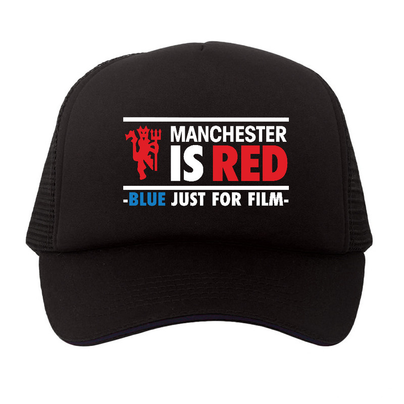 Manchester is RED the Red devil Trucker Hat