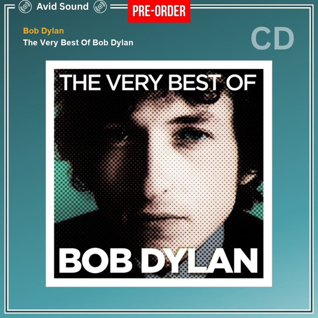 Pre-Order CD แผ่นซีดี Bob Dylan The Very Best Of Bob Dylan ใหม่ ซีล Bob Dylan CD