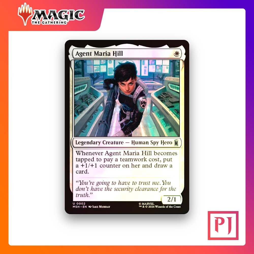 [MTG] Agent Maria Hill (#2) [MSH] [WHITE] [UNCOM] | Magic the Gathering