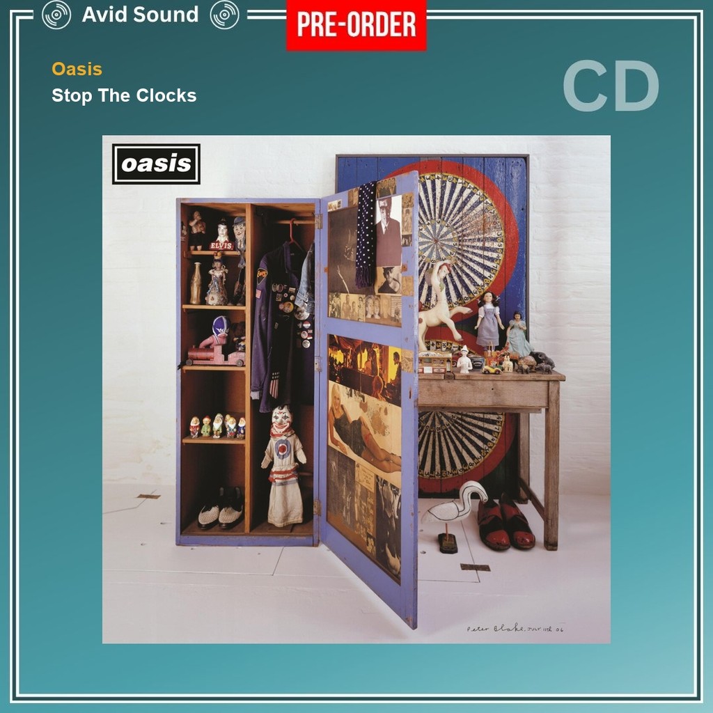 Pre-Order CD แผ่นซีดี Oasis Stop The Clocks ใหม่ ซีล Oasis CD