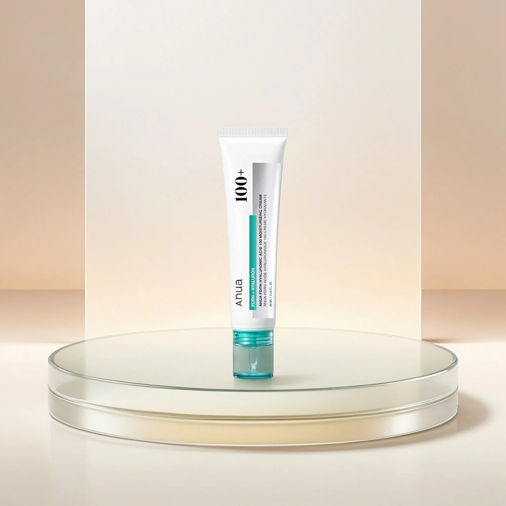 Anua 100+ Hyaluron Moisturizer Cream Long Lasting Barrier Repair Hydrating Face Cream