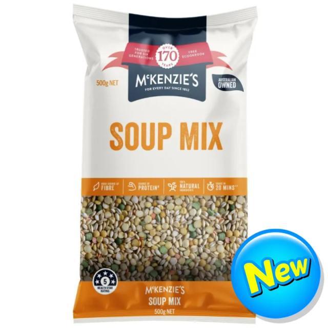 👒 แมคเคนซี่ส์ซุปมิกซ์ 500กรัม 🎡 SKU 9310061121400 🛶 Mckenzies Soup Mix 500g. 🌺 ของแห้งและเครื่องปรุง 🏡 Pantry and ingred