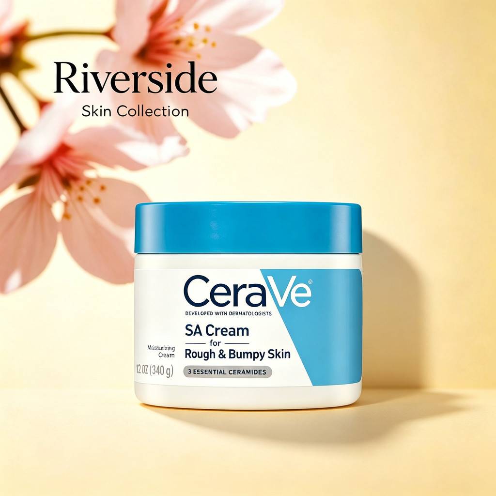 CeraVe SA Cream for Rough & Bumpy Skin, Rich Exfoliating Moisturizing Cream For Bumpy Skin
