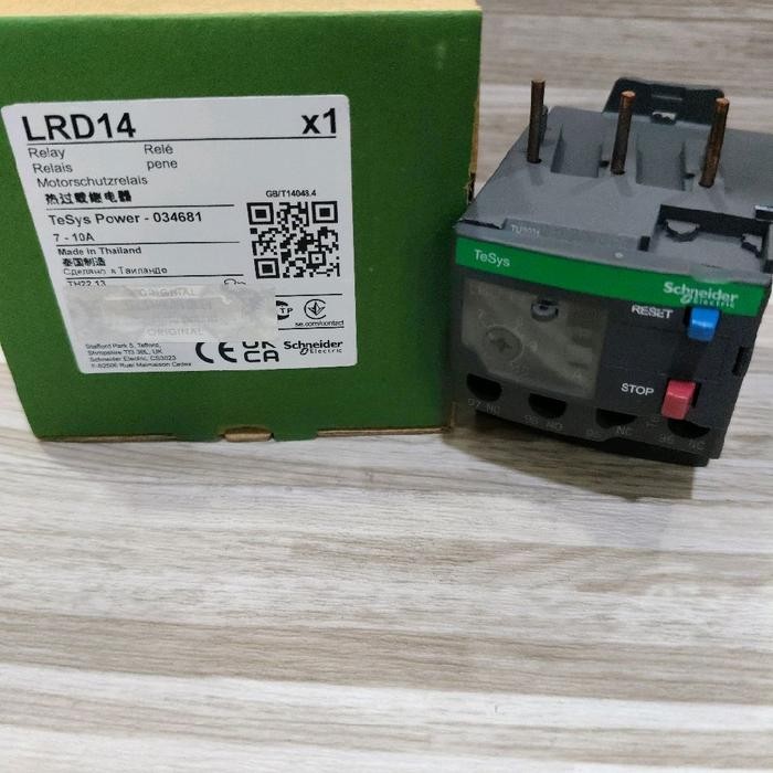 Schneider ใหม่เดิม lrd14 ติดต่อเกินเกิน/Exagon lrd 14 โอเวอร์โหลด