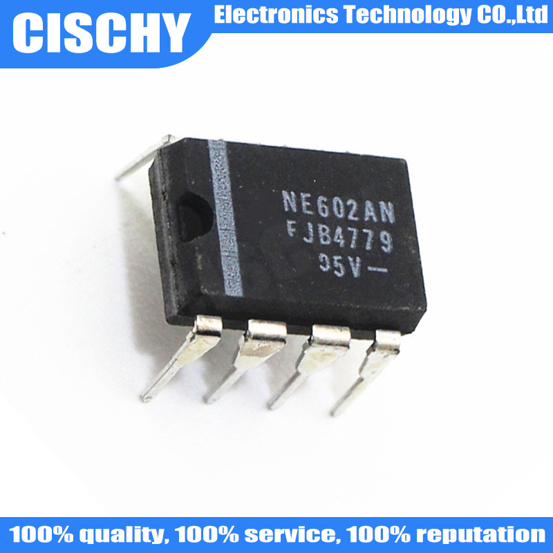 2 ชิ้น/ล็อต NE602AN NE602 DIP8 SA602A SA602 DIP-8 ในสต็อก