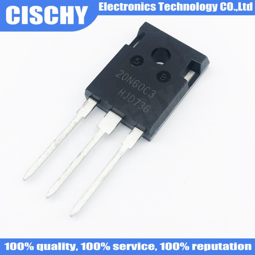 10 ชิ้น/ล็อต SPW20N60C3 SPW20N60S5 SD20N60 20N60C3 20N60S5 TO-247 เดิมในสต็อก