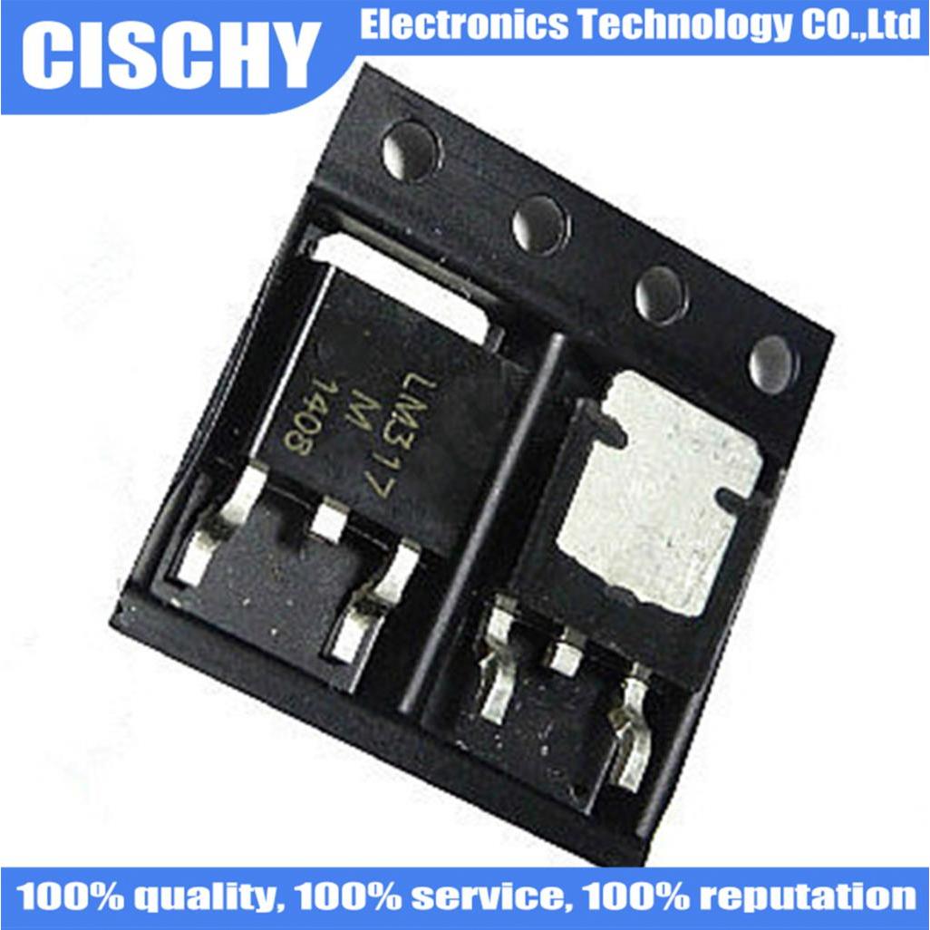 10 ชิ้น/ล็อต LM317M 317M TO252 LM317MDT LM317 TO-252 ในสต็อก